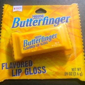 Nestle BUTTERFINGER Flavored Lip Gloss Lipgloss NIP